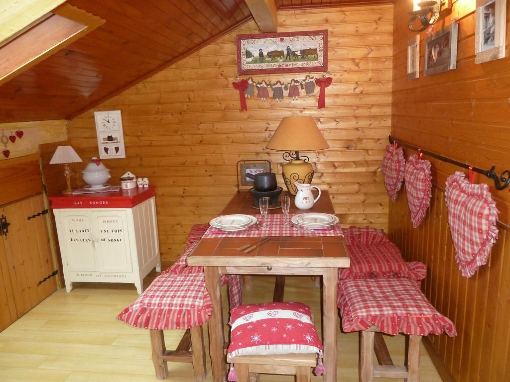 Chalet La Colombiere Sainte-Agnès Zimmer foto